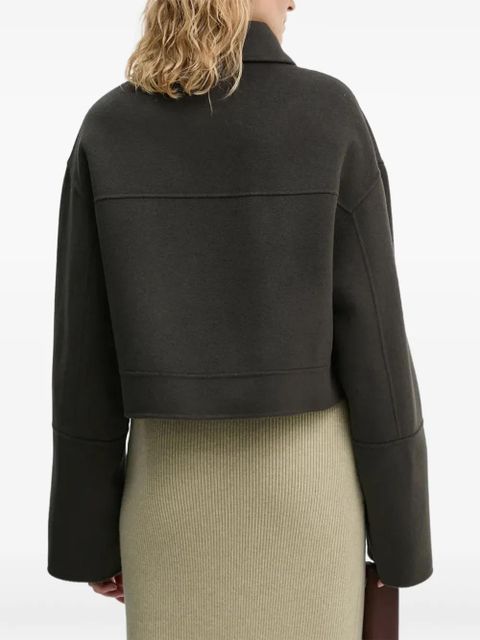 Nanushka buttoned flap-pocket jacket - Grey