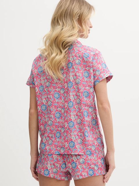 Lauren Ralph Lauren piżama damska kolor różowy ILN12411