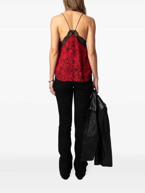 Zadig&Voltaire Christy blouse - Red - zdjęcie produktu nr 2