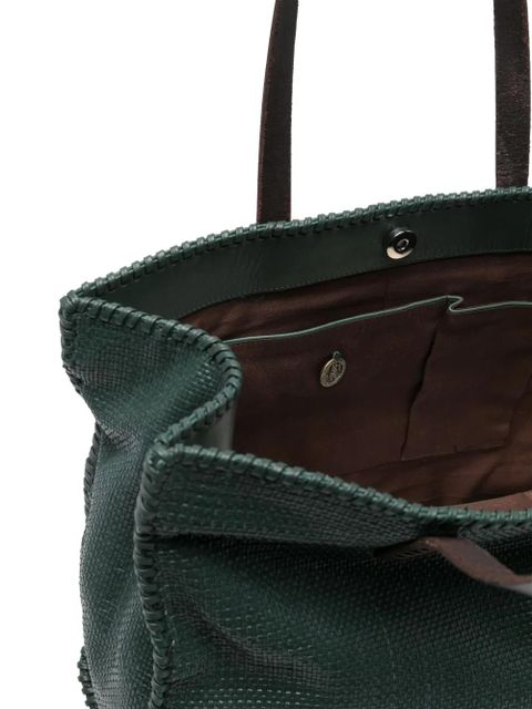 DRAGON DIFFUSION leather tote bag - Green
