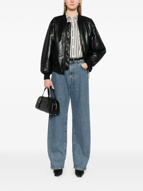 ANINE BING Leon zip pocket jacket - Black