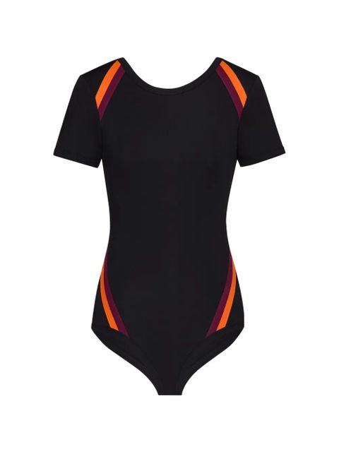 Saint Laurent short-sleeve knitted bodysuit - Black - zdjęcie produktu nr 1