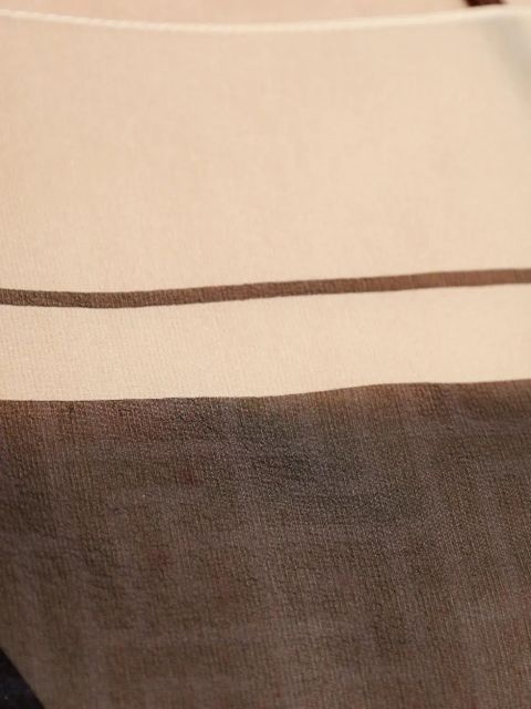 Balmain colour-block draped beach dress - Neutrals