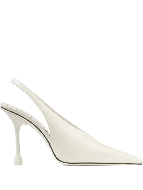 Jimmy Choo 95mm Isa pumps - Neutrals - zdjęcie produktu nr 1