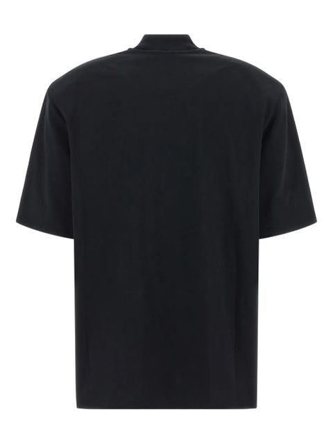 The Attico mock-neck T-shirt - Black - zdjęcie produktu nr 2