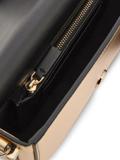 Valentino Garavani VLogo Walk pouch with metallic nappa chain - Gold