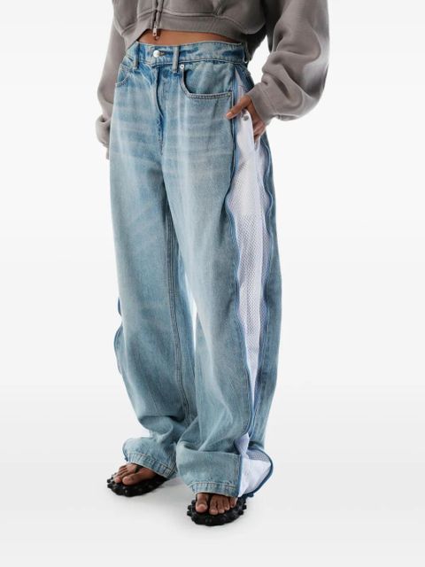 Alexander Wang zip-detail jeans - Blue