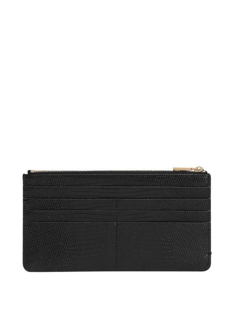 Dolce & Gabbana zip-top leather wallet - Black