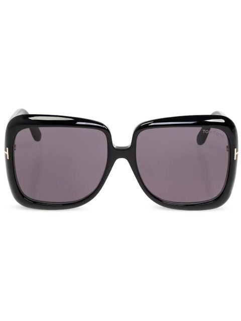TOM FORD Eyewear FT1156 oversize-frame sunglasses - Black - zdjęcie produktu nr 1