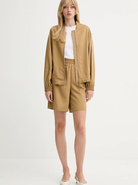 MAX&Co. kurtka kolor beżowy przejściowa 2526046091200 - zdjęcie produktu nr 2