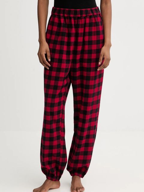 Polo Ralph Lauren piżama bawełniana kolor czerwony bawełniana 4P0703