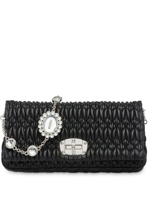 Miu Miu Miu Miu Iconic Crystal bag - Black