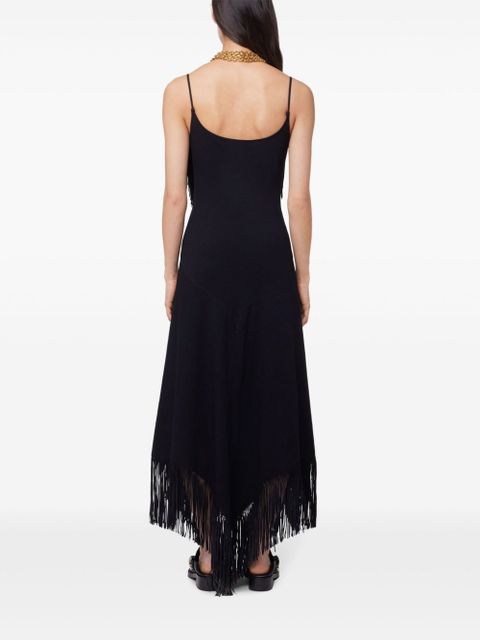 Rabanne crepe maxi dress - Black