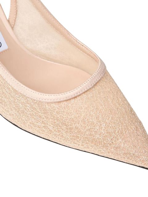 Jimmy Choo Love point toe slingback pumps - Pink