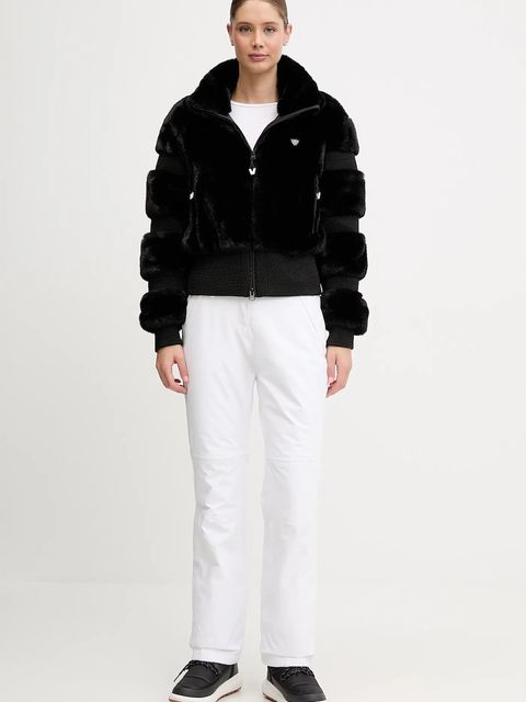 EA7 Emporio Armani spodnie narciarskie kolor biały AF13887.7W000383 - zdjęcie produktu nr 2