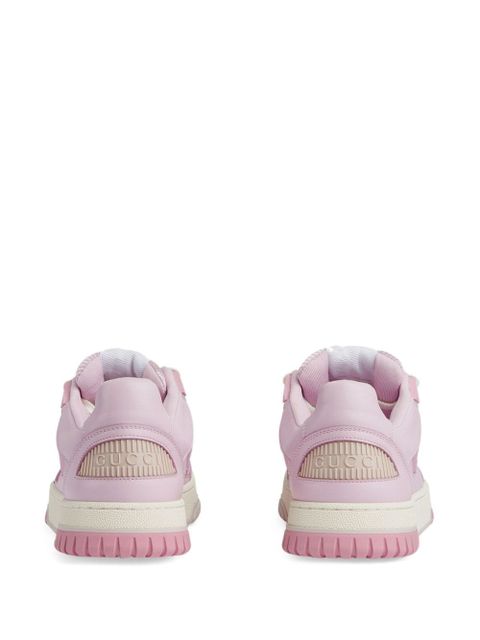 Gucci Interlocking G leather sneakers - Pink