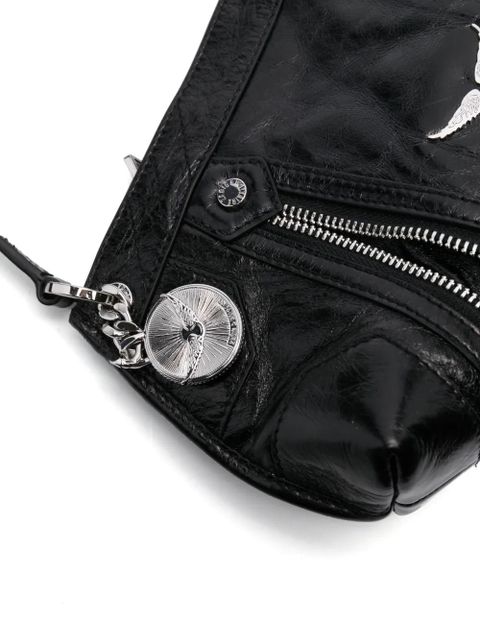 Zadig&Voltaire Sunny Mood leather cross body bag - Black