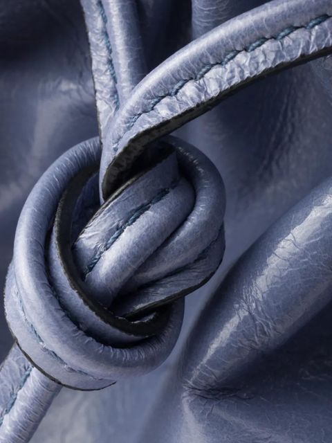 Prada Bonnie large leather handbag - Blue