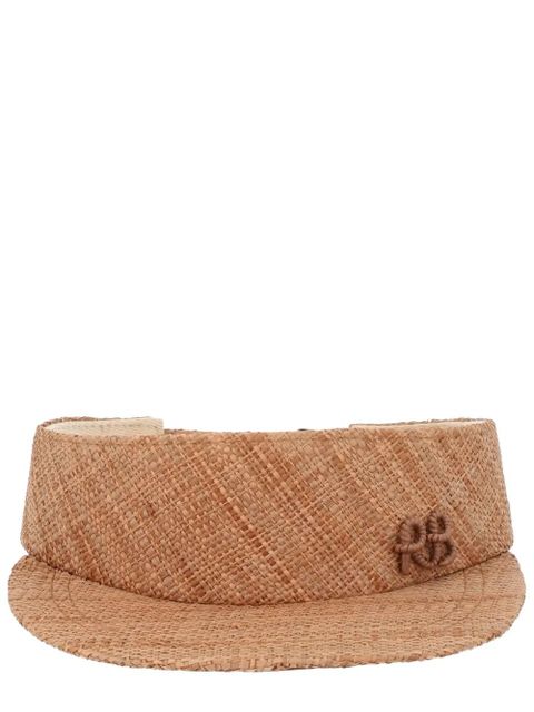 Ruslan Baginskiy logo-plaque straw visor - Neutrals - zdjęcie produktu nr 2