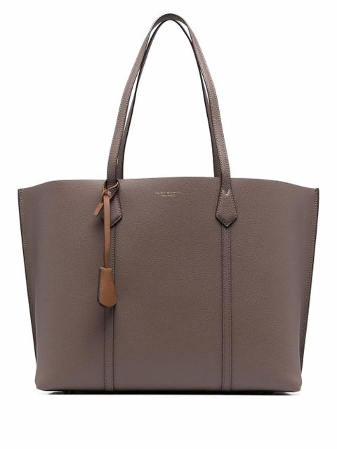 Tory Burch Perry logo-print tote bag - Brown - zdjęcie produktu nr 1