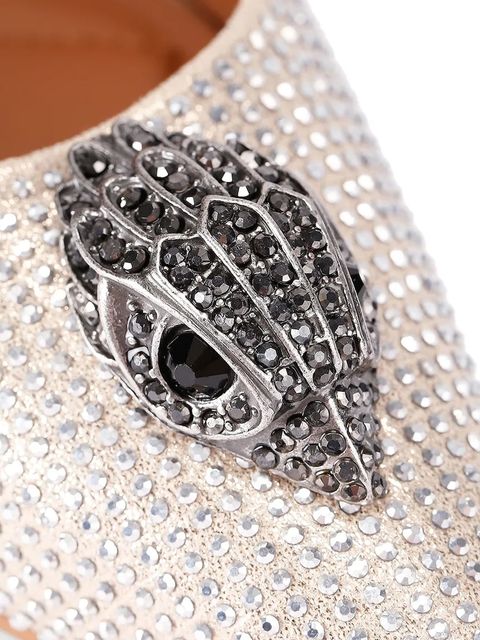 Kurt Geiger London szpilki Belgravia Eagle Court kolor złoty 3939914069