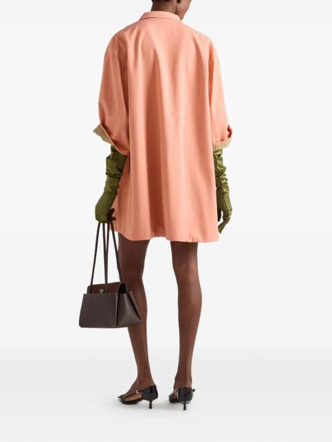 Prada old piqué coat - Pink