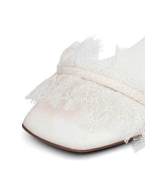 NEOUS Belel pumps - White