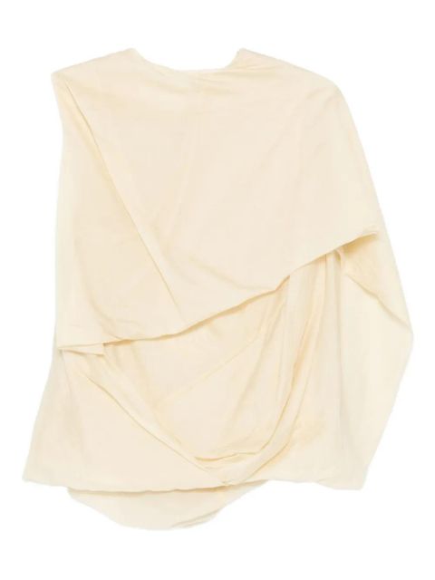 ENTIRE STUDIOS draped blouse - Neutrals - zdjęcie produktu nr 1