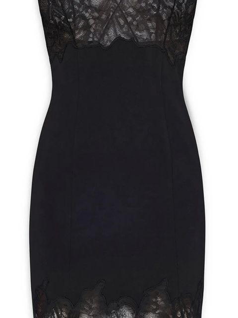 AMIRI Marble lace mini dress - Black