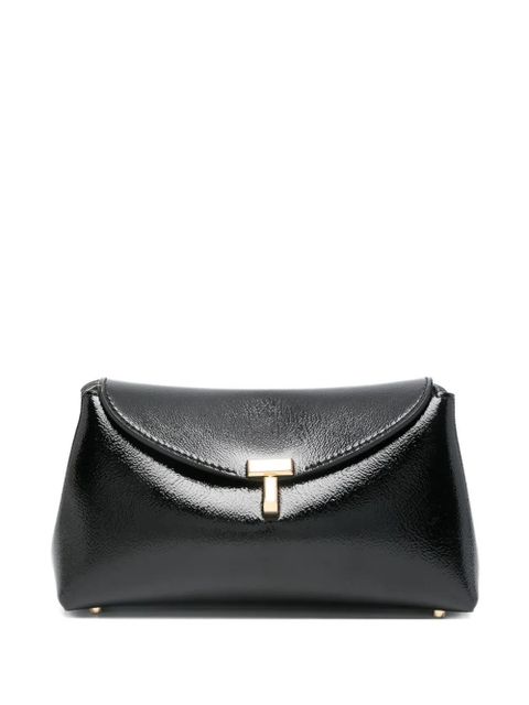 TOTEME leather clutch bag - Black - zdjęcie produktu nr 1