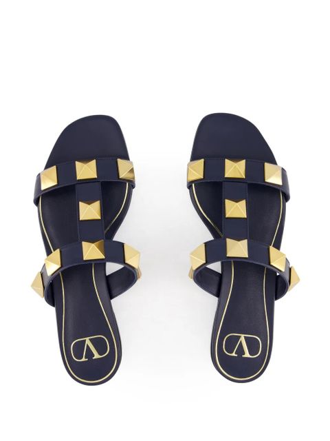 Valentino Garavani Roman Stud slides - Blue