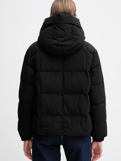 United Colors of Benetton kurtka puchowa kolor czarny zimowa oversize 22T6DN086