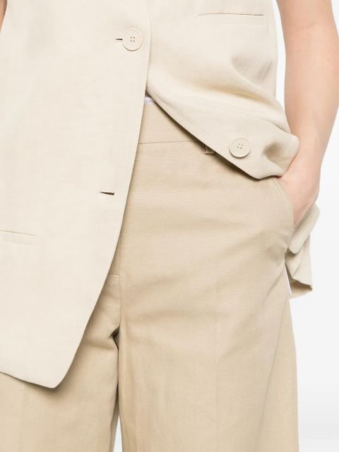 Weekend Max Mara belt-loops trousers - Neutrals