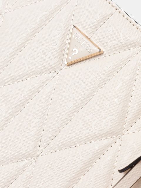 Guess torebka ALDINA kolor beżowy HWGG96 63250