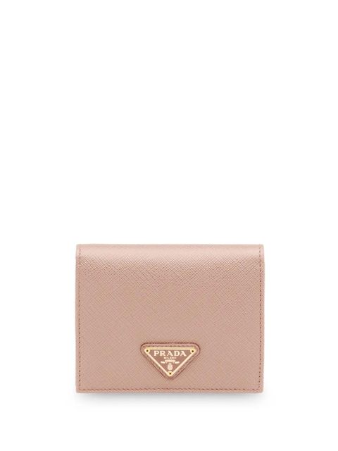 Prada small Saffiano bi-fold wallet - Pink - zdjęcie produktu nr 1