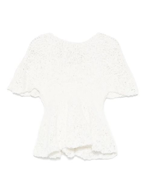 KHAITE Mathilde top - White - zdjęcie produktu nr 1