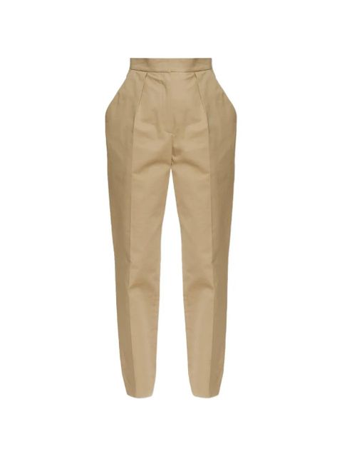 Balmain pleated-detail tailored trousers - Neutrals - zdjęcie produktu nr 1