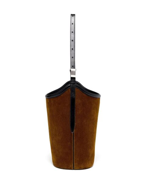 Proenza Schouler Brant suede bucket bag - Brown