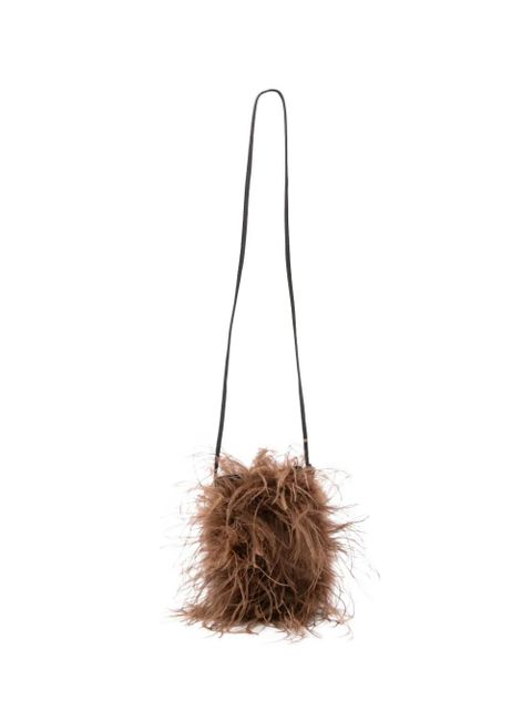 Yves Salomon feather satchel - Brown - zdjęcie produktu nr 1