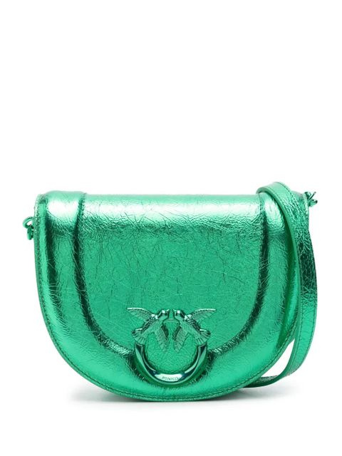 PINKO mini Click Round Love crossbody bag - Green - zdjęcie produktu nr 1