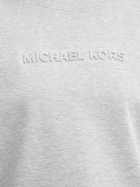 MICHAEL Michael Kors bluza damska kolor szary z aplikacją MT551QB5MF