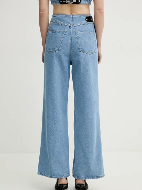 Nanushka jeansy bawełniane MAKENA