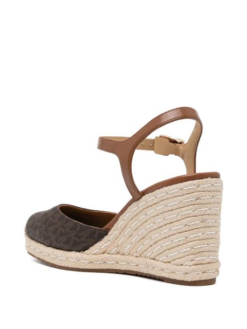 Michael Kors Kenzie espadrille wedge - Brown