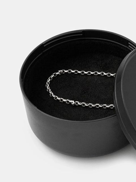 Tom Wood naszyjnik srebrny Lee Chain Thick