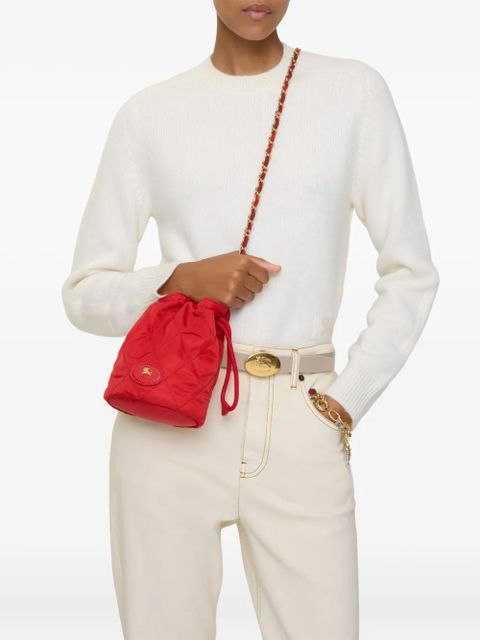 Burberry Horseshoe mini bag - Red - zdjęcie produktu nr 2