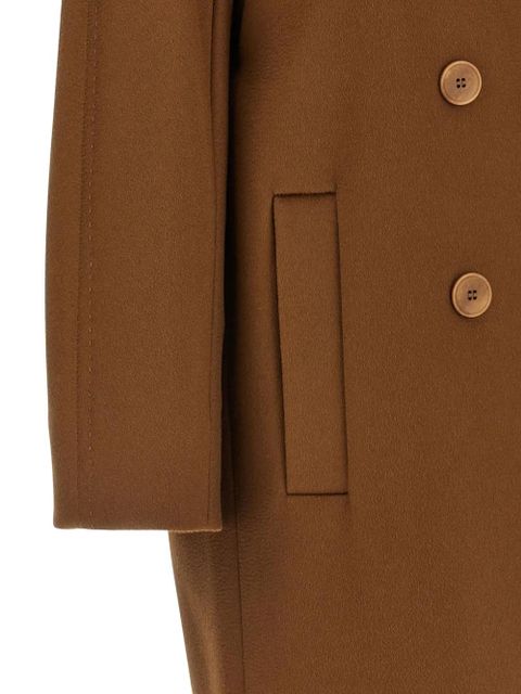 Max Mara Agenda double-breasted coat - Brown