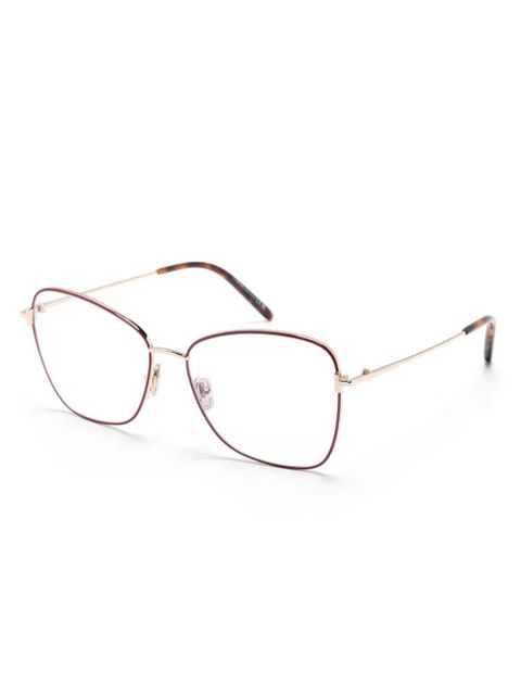TOM FORD Eyewear metal oversize-frame glasses - Purple