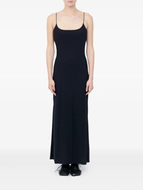 MM6 Maison Margiela spaghetti-strap maxi dress - Black