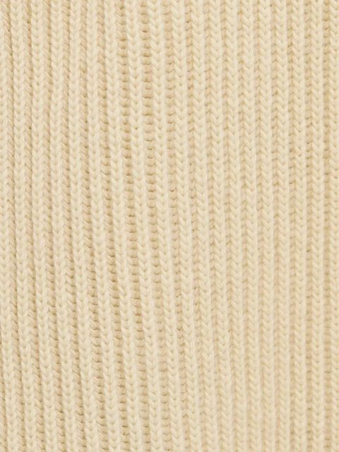 Jil Sander ribbed sleeveless vest - Neutrals