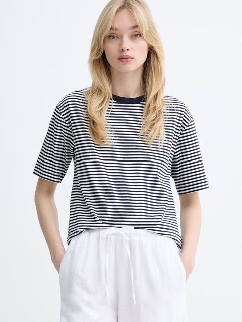 Marc O'Polo T-shirt damski bawełniany - zdjęcie produktu nr 1